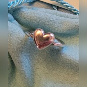 Tiffany Puff Heart Ring- VINTAGE